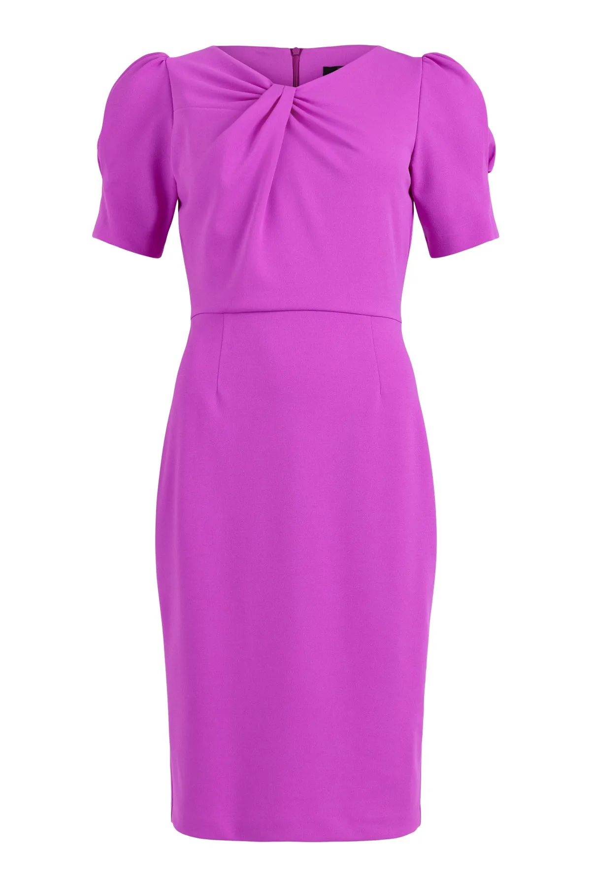 78761-Magenta Shift Dress-Tia