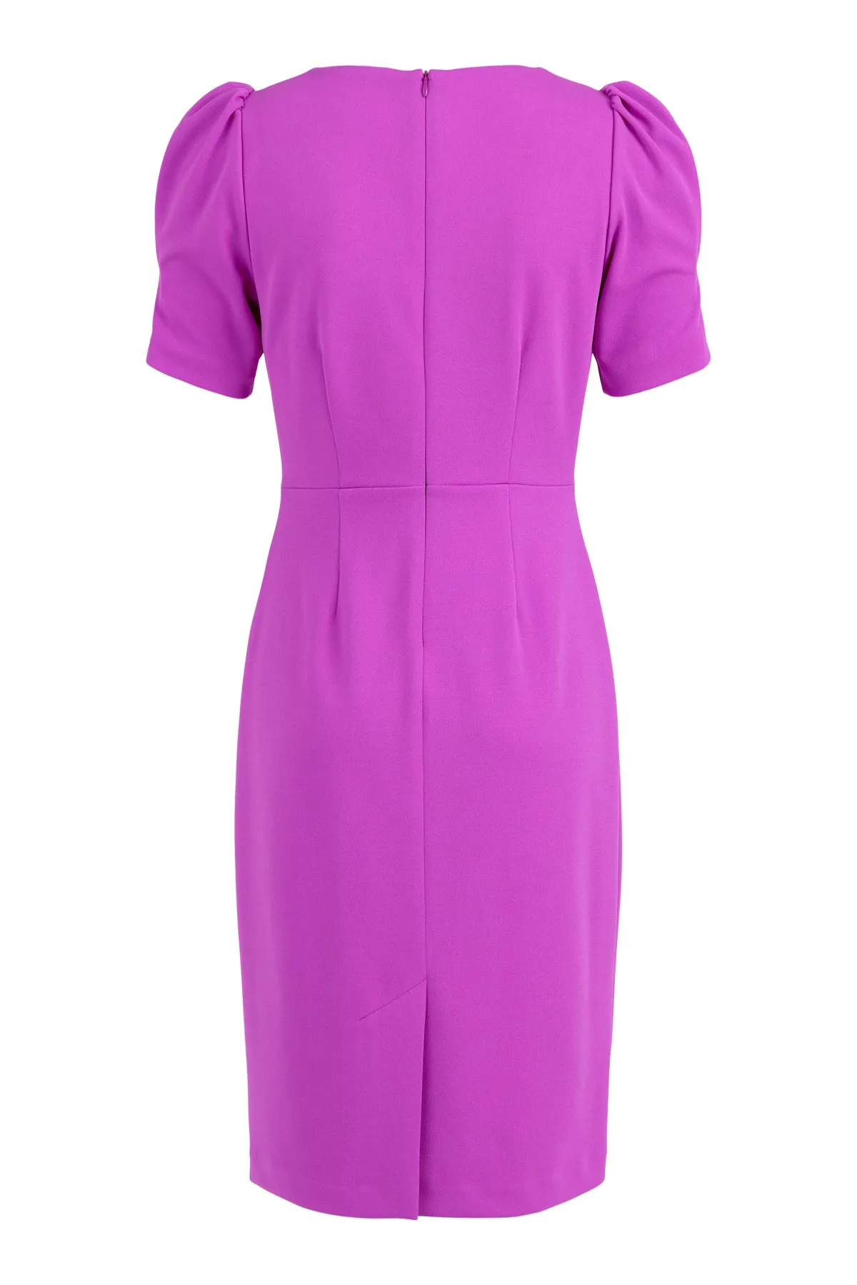 78761-Magenta Shift Dress-Tia