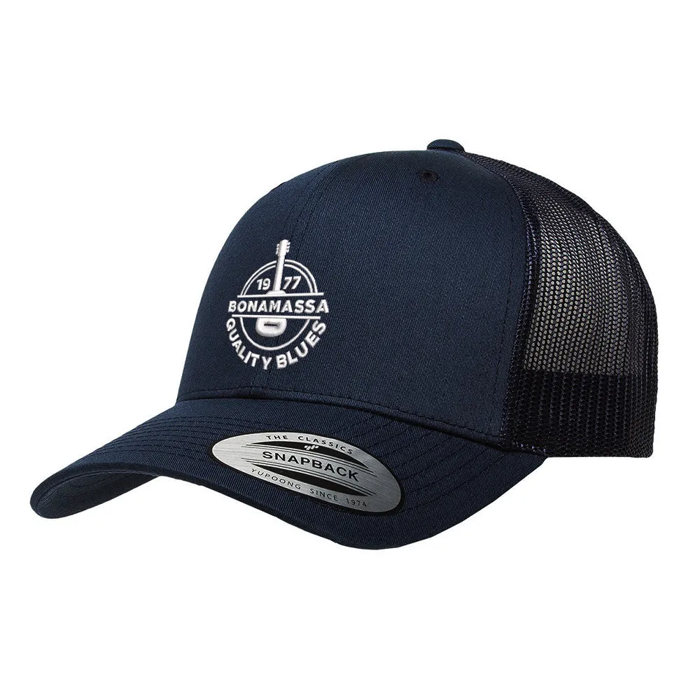 Acoustic Quality Blues Yupoong Retro Trucker Hat