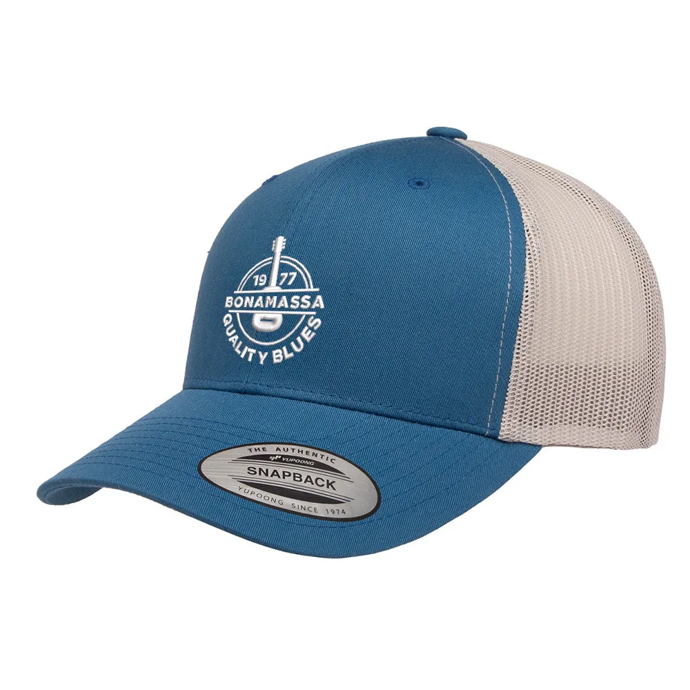 Acoustic Quality Blues Yupoong Retro Trucker Hat