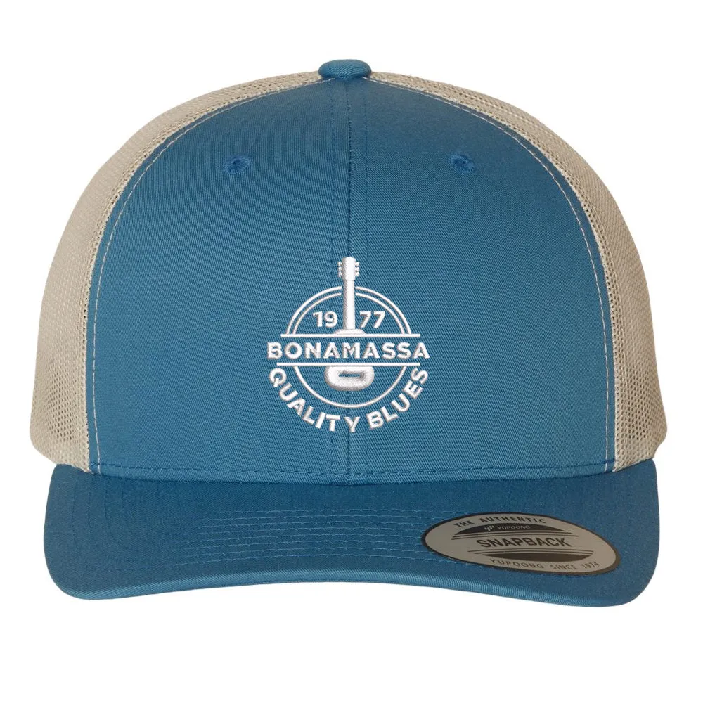 Acoustic Quality Blues Yupoong Retro Trucker Hat