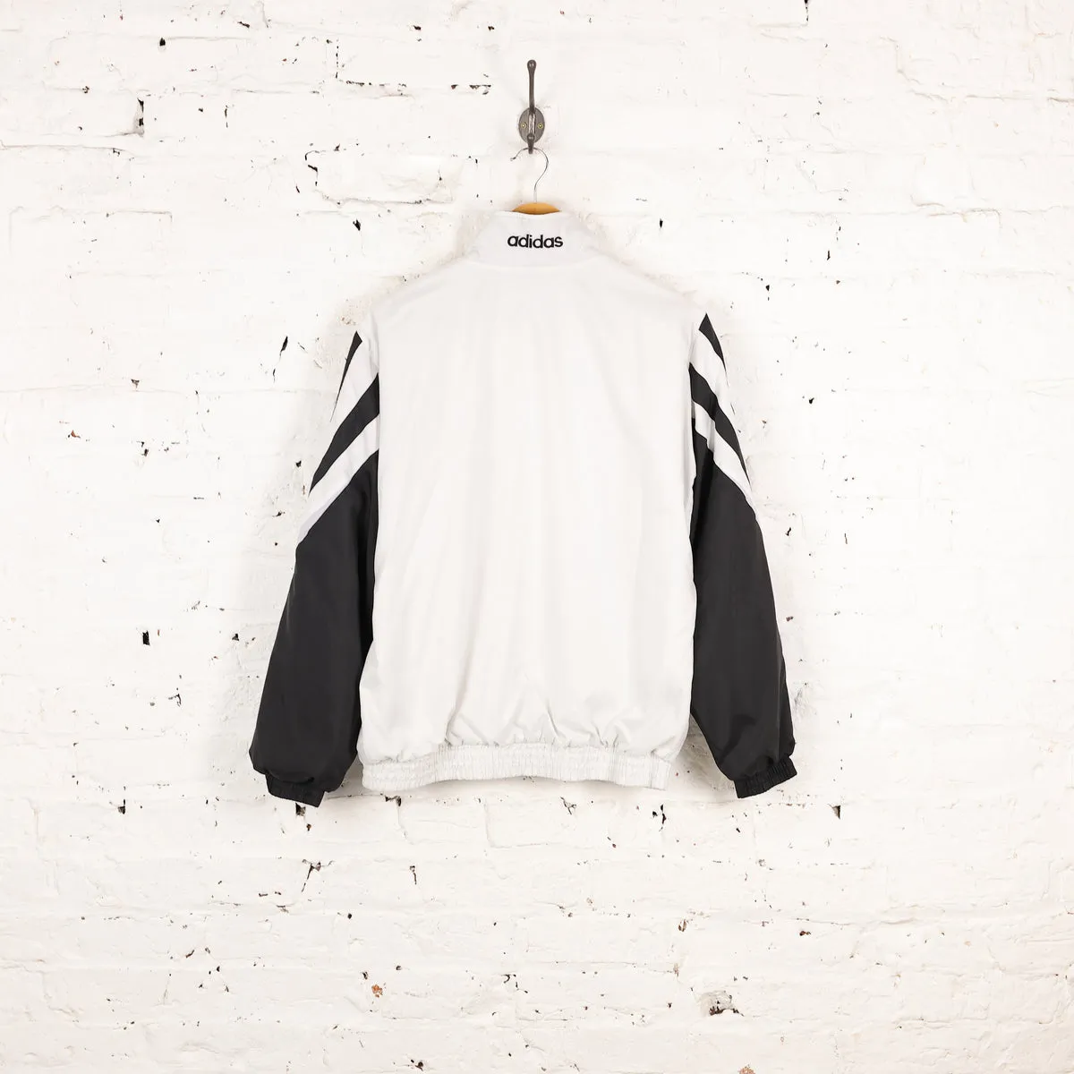 Adidas 90s Shell Tracksuit Top Jacket - White - M