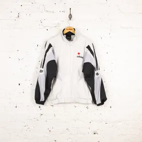 Adidas 90s Shell Tracksuit Top Jacket - White - M