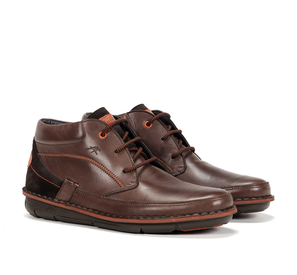 ALFA F1028 Brown Ankle Boot