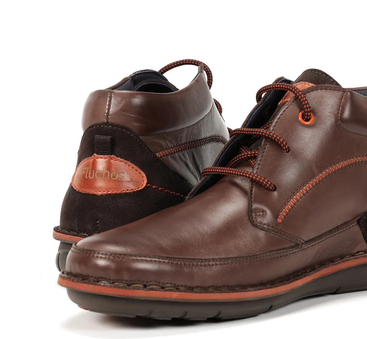 ALFA F1028 Brown Ankle Boot