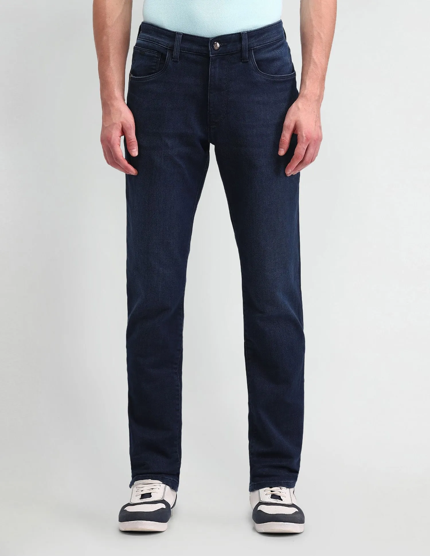 Arrow Sport Mid Rise Jameson Slim Fit Jeans