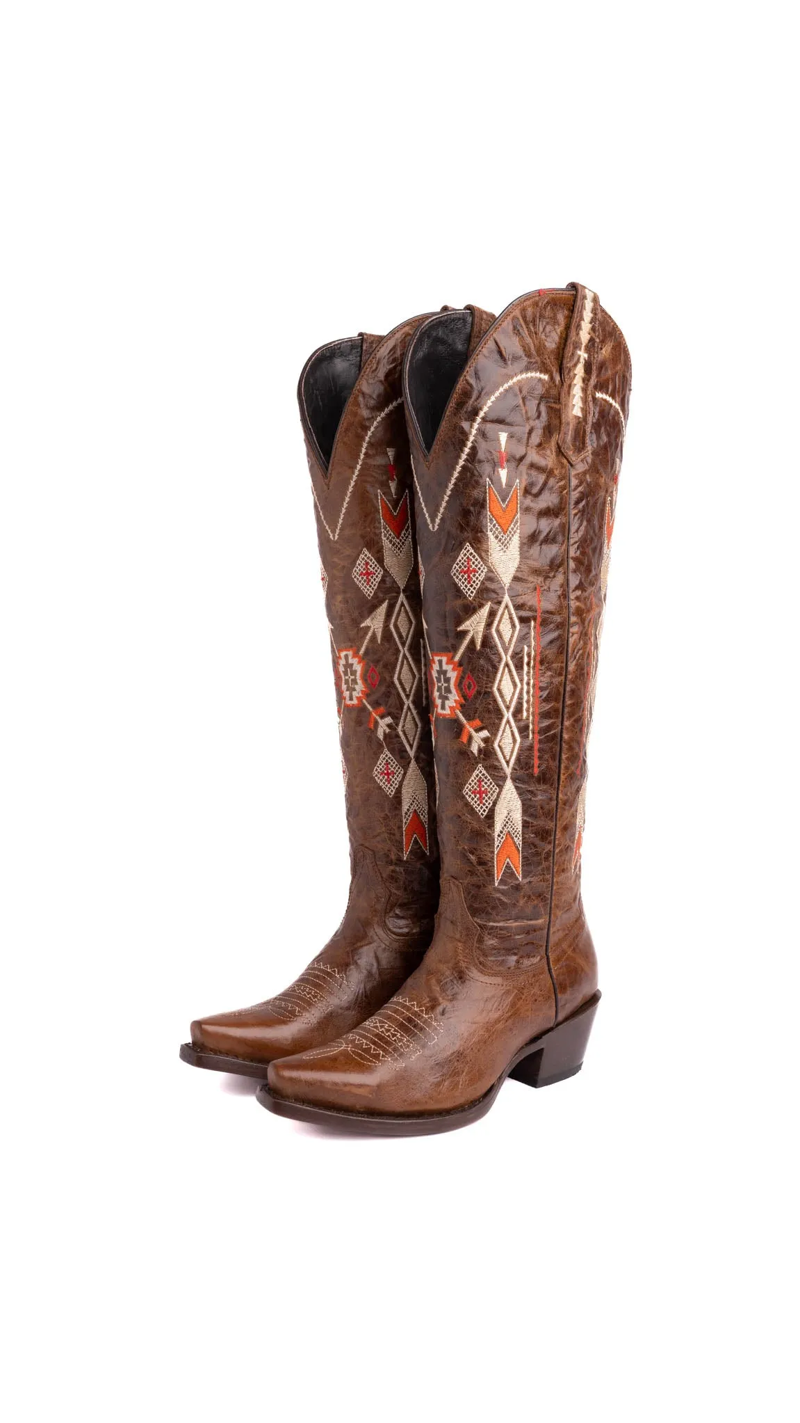 Azteck Edition Tall Snip Toe Cowgirl Boot FINAL SALE