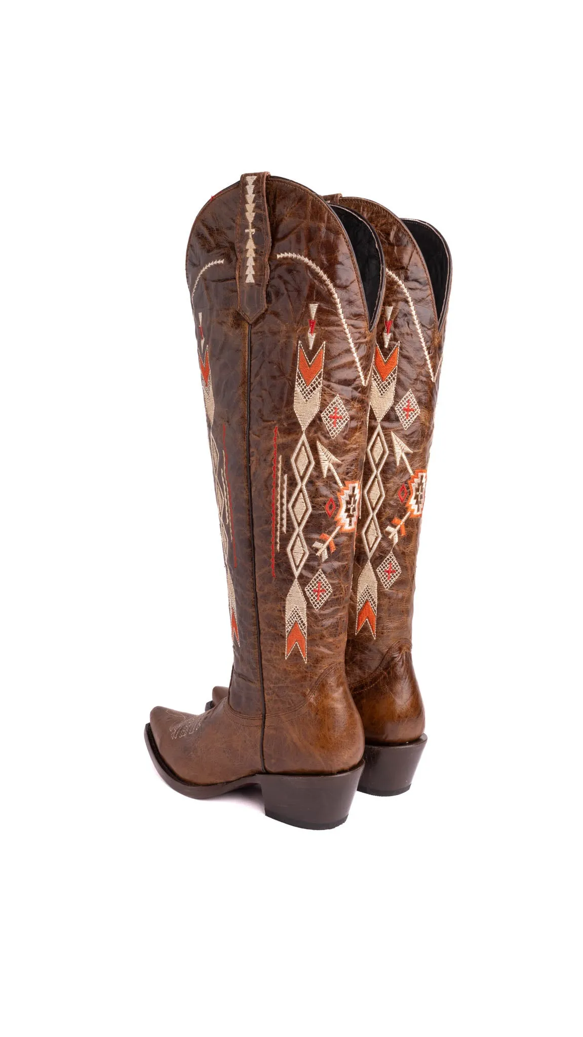 Azteck Edition Tall Snip Toe Cowgirl Boot FINAL SALE