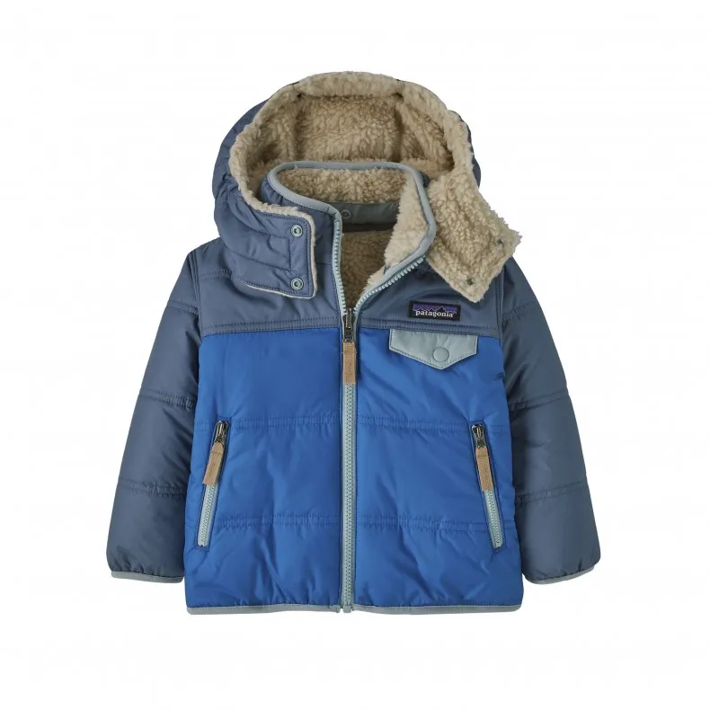 Baby Patagonia Reversible Tribbles Hoody (Endless Blue)