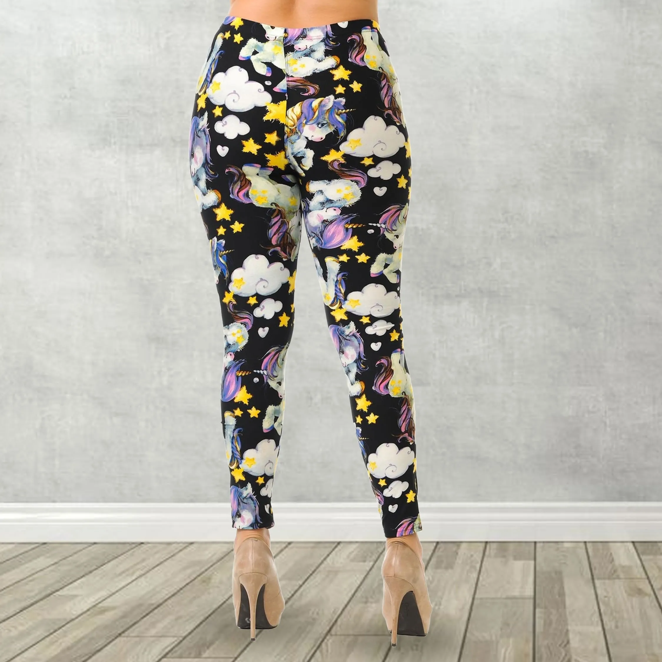 Baby Unicorn Print Leggings