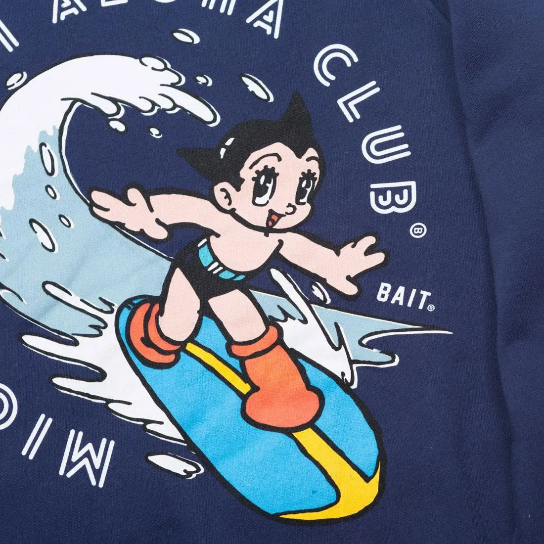 BAIT x Astro Boy Men Aloha Surf Zip Hoody (navy)