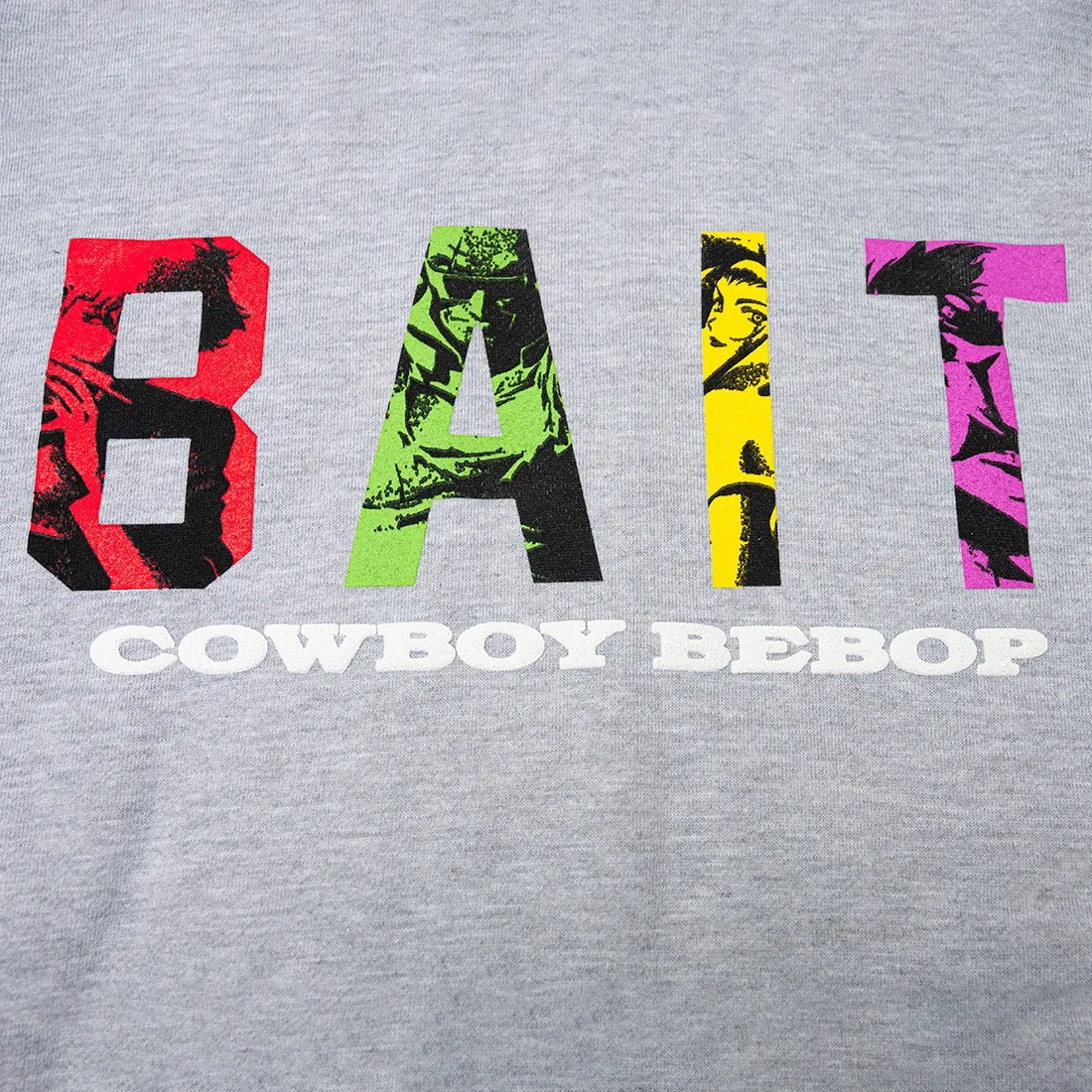 BAIT x Cowboy Bebop Men BAIT Logo Hoody (gray)