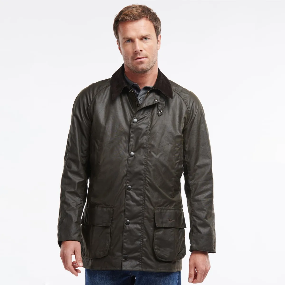 Barbour Bristol Men's Waxed Jacket | Olive