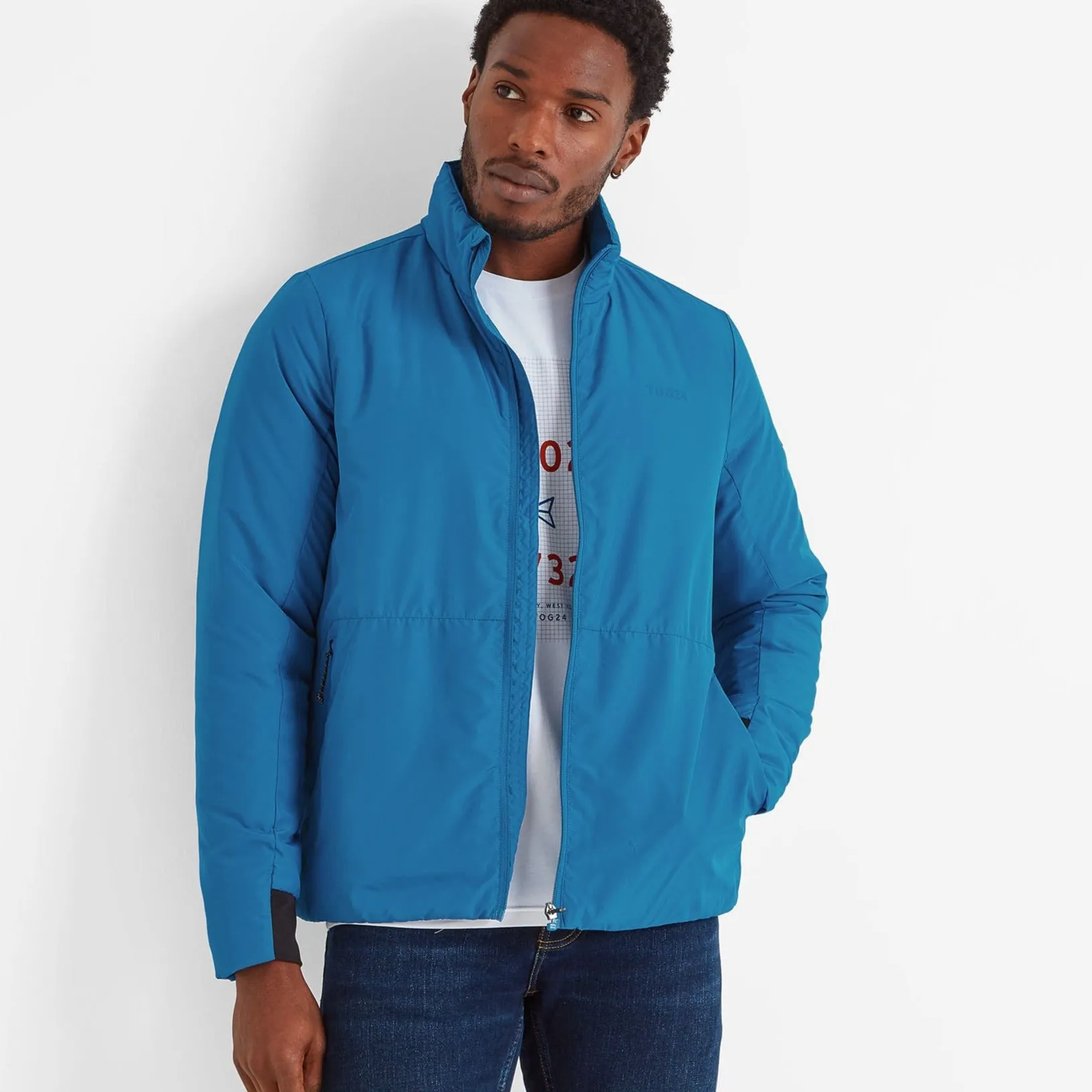 Barony Mens Active Jacket - Peacock Blue