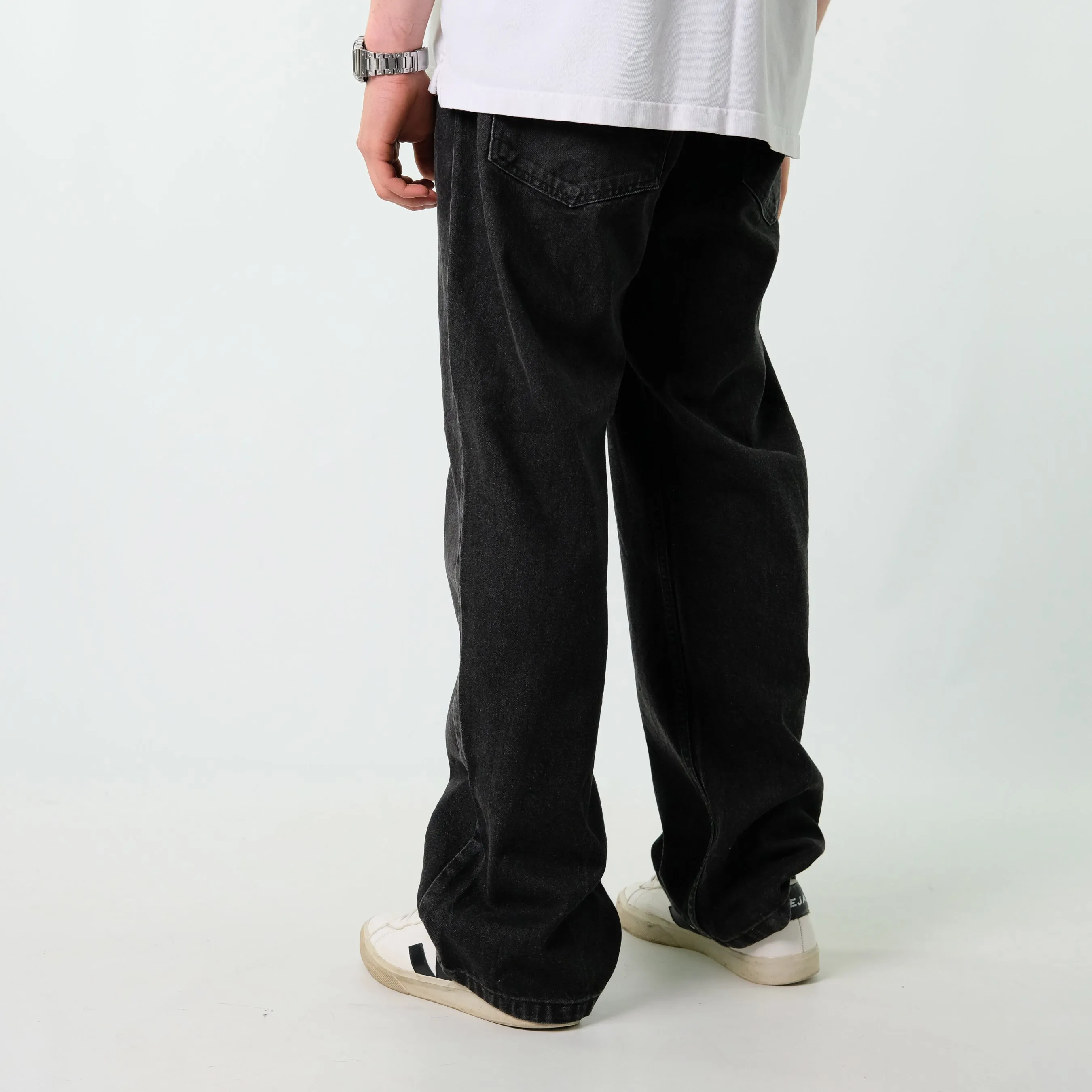 Black y2ks Rocawear Denim Hip Hop Jeans Baggy Pants (38x34)