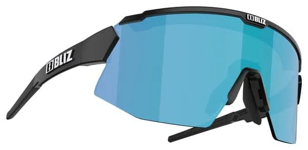 Bliz Breeze Unisex Glasses Black/Blue Lenses + Clear Lenses