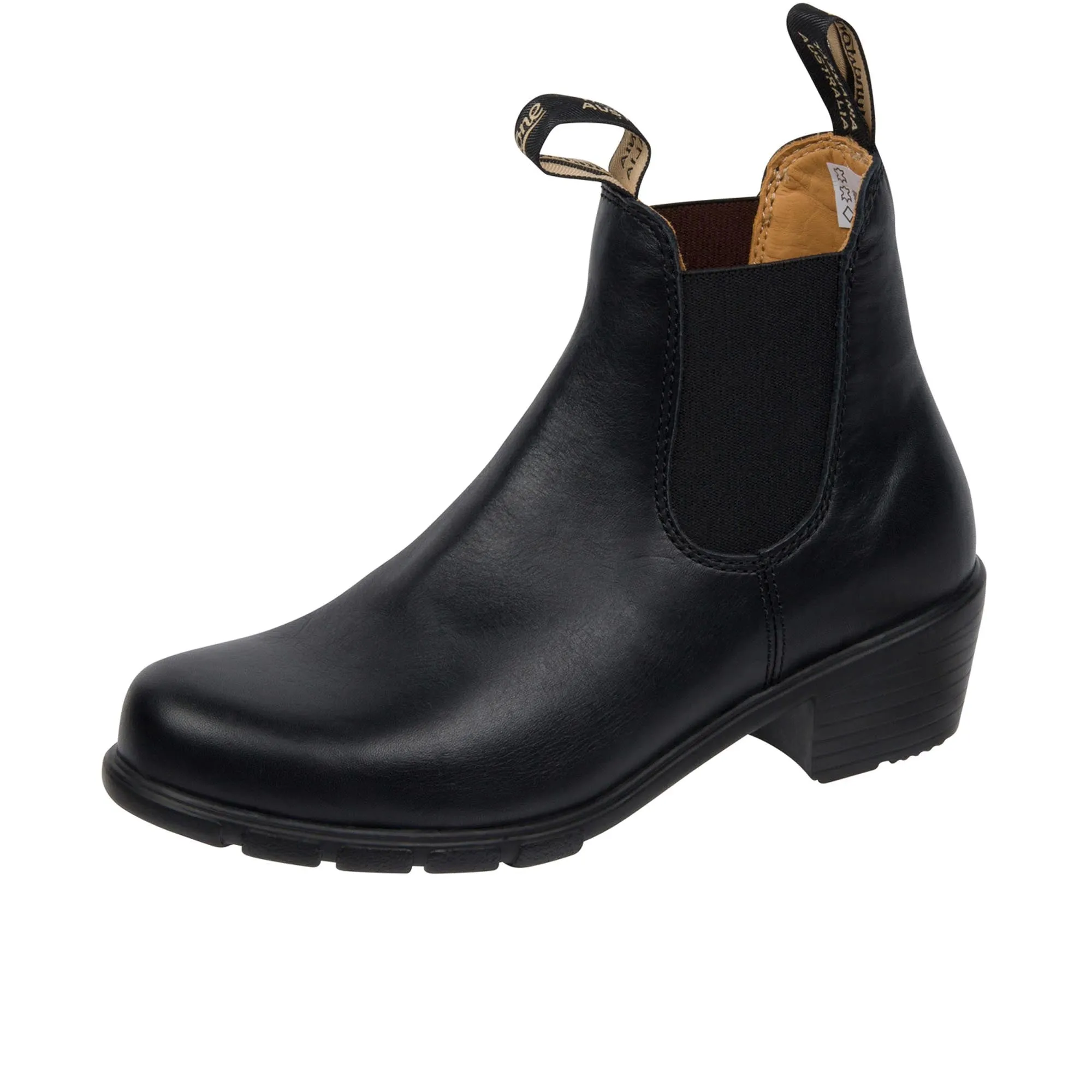 Blundstone Womens Heeled Boot Black