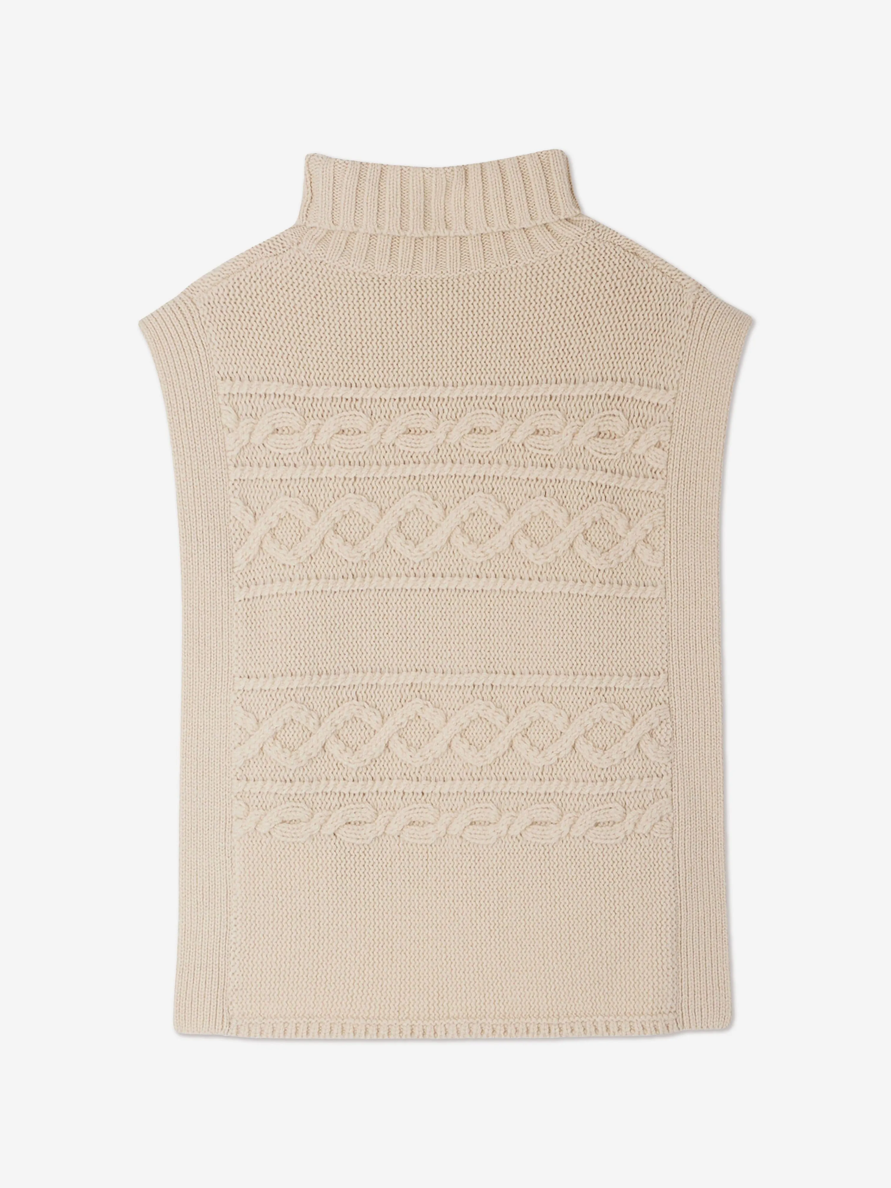 Bonpoint Girls Graziella Jumper in Beige