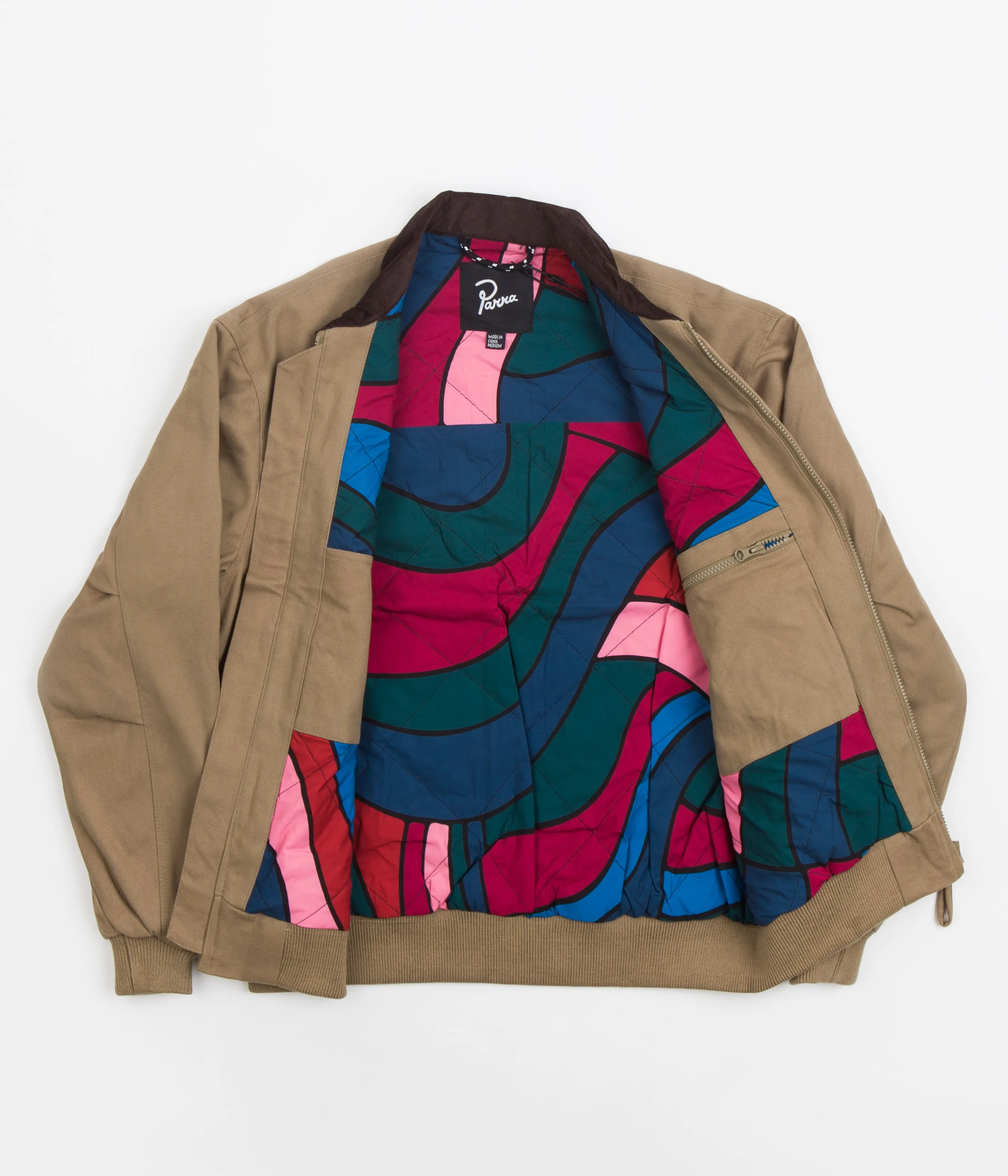 by Parra Worked P Jacket - Sand