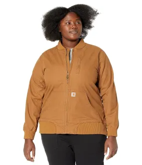 Carhartt Plus Size Rugged Flex Relaxed Fit Canvas Jacket