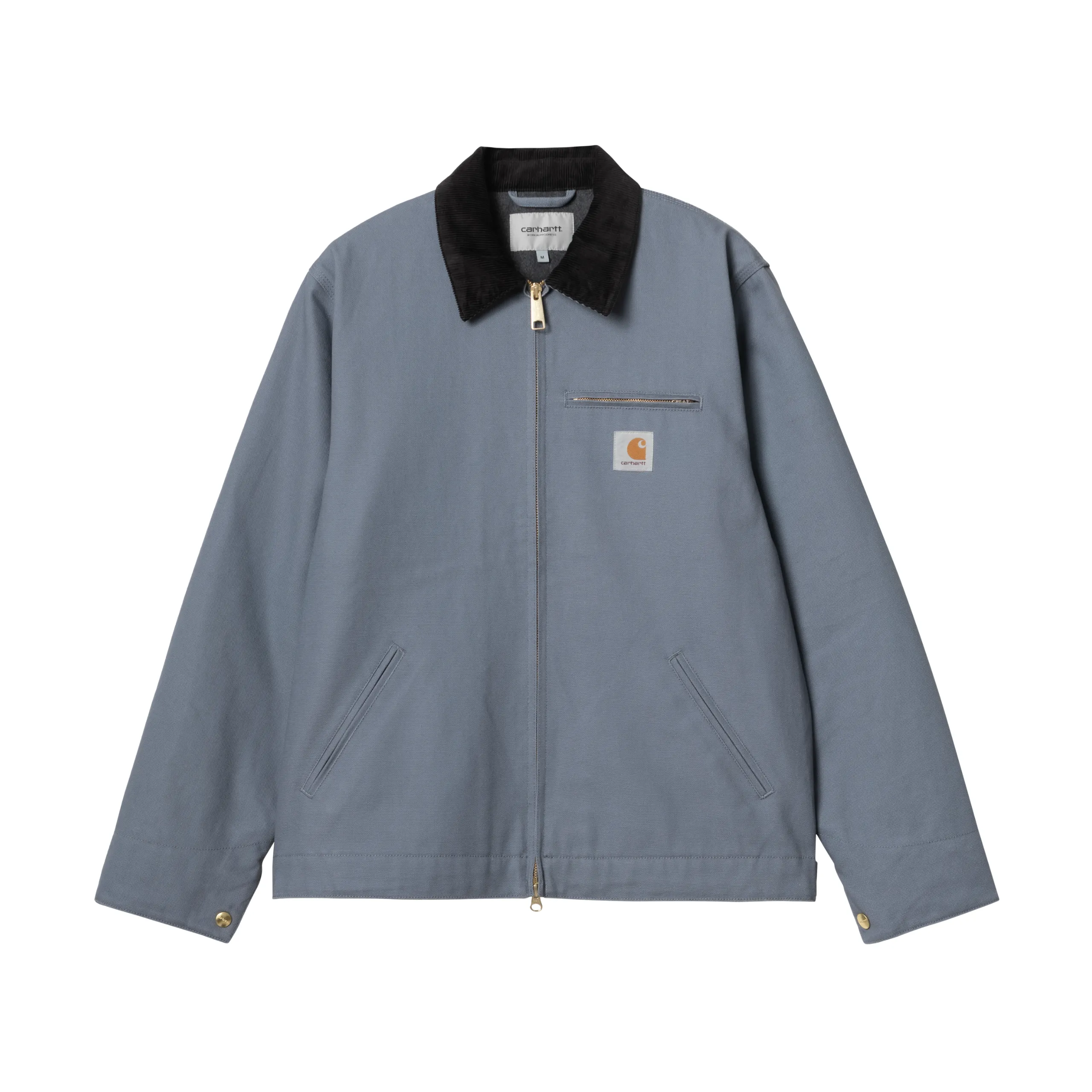 Carhartt WIP Detroit Jacket (Winter) - Dove Grey / Black (rigid)