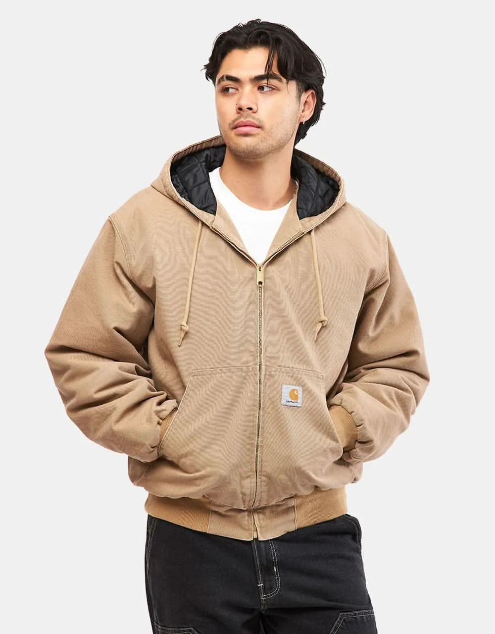 Carhartt WIP OG Active Jacket - Peanut (Aged Canvas)