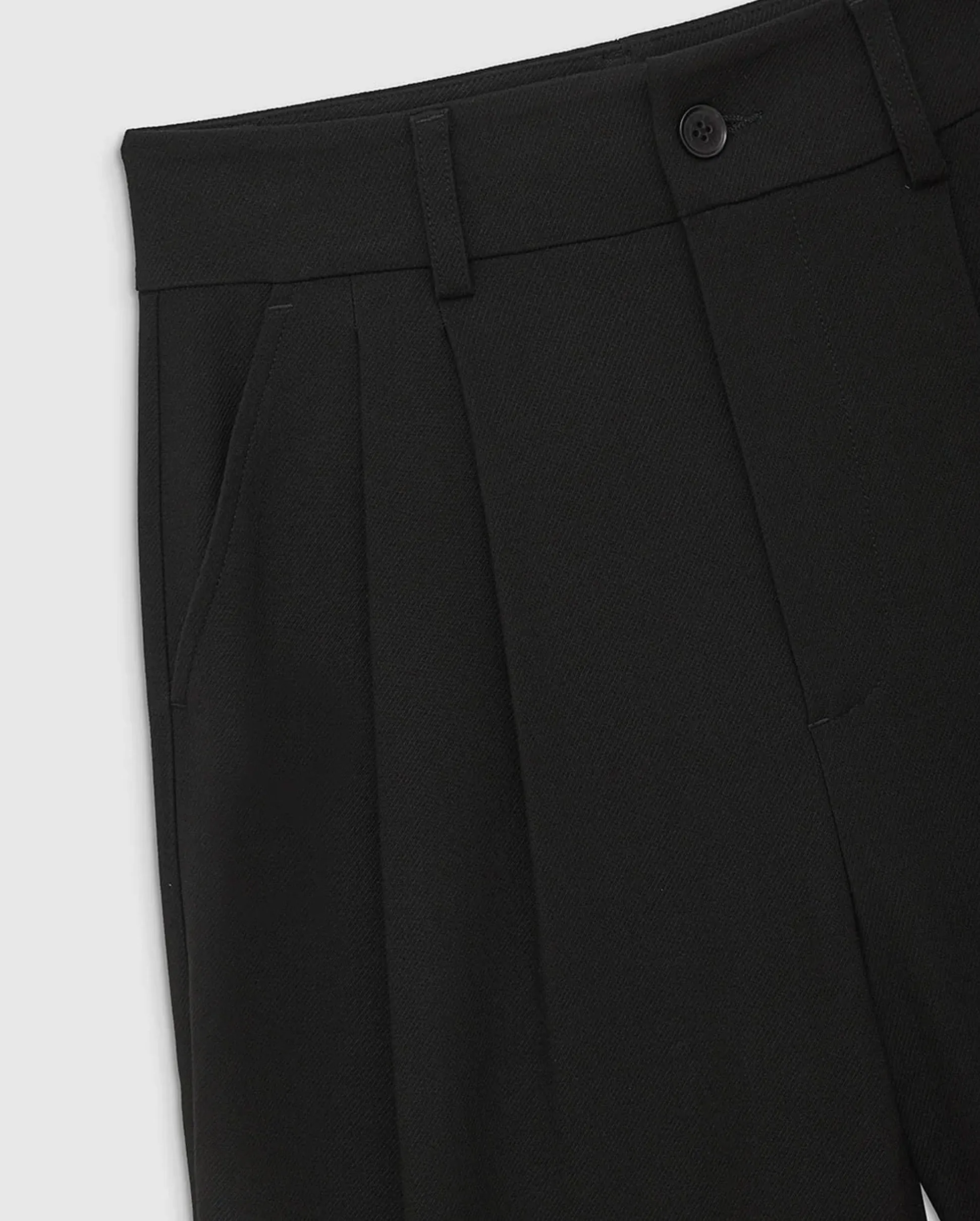 CARRIE PANT / BLACK TWILL