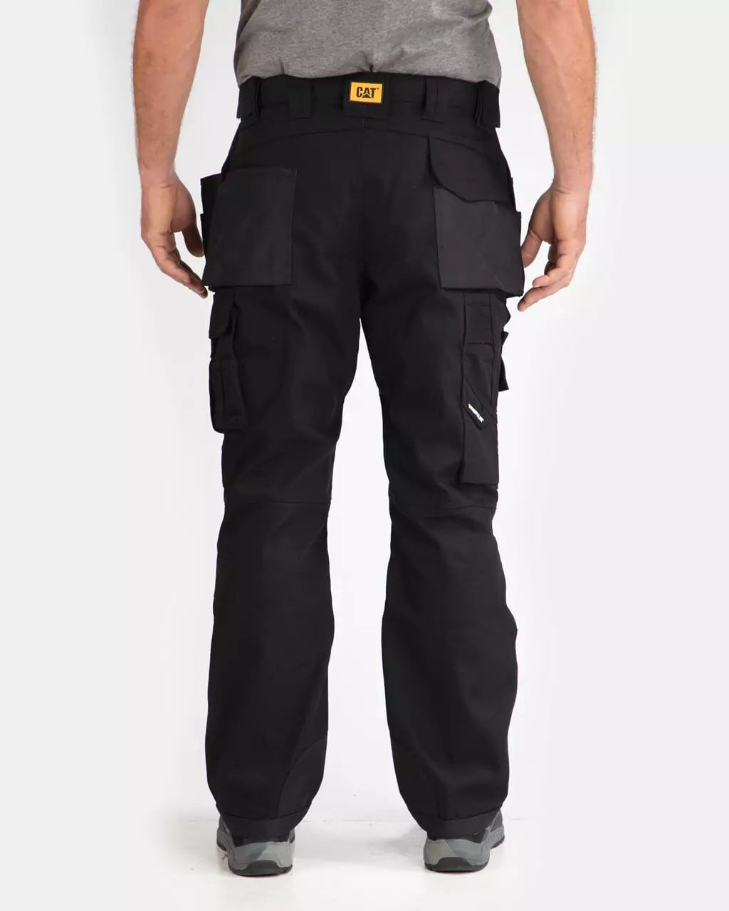 CAT Men's Trademark Work Pants in Black