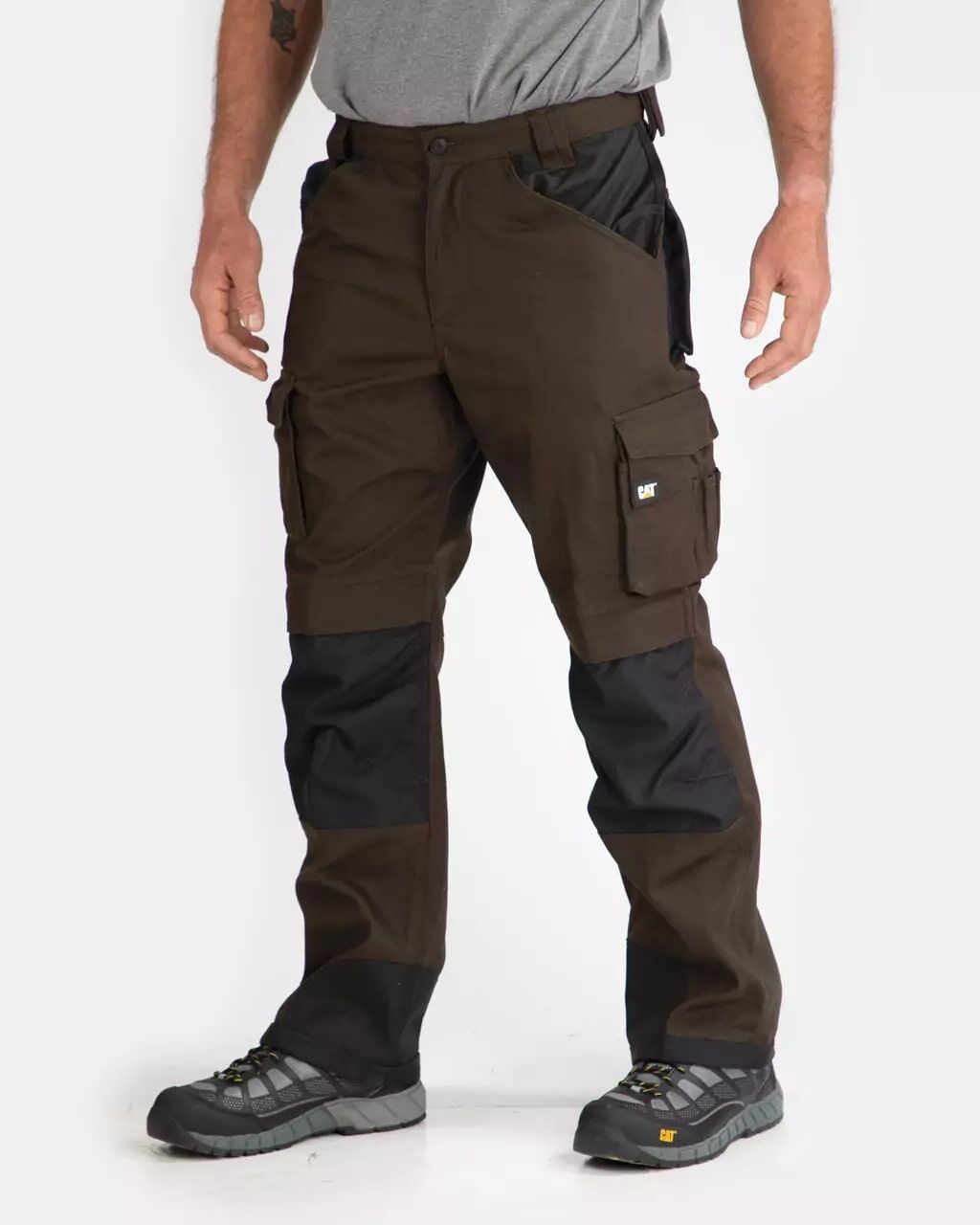 CAT Men's Trademark Work Pants in Dark Earth