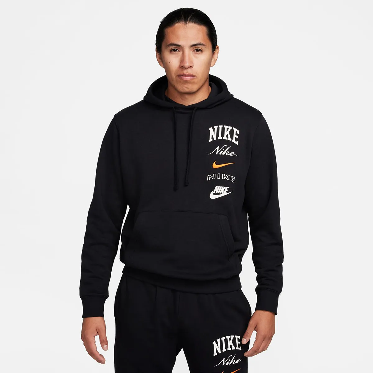 Club Fleece Stack Logo PO Hoody - Mens