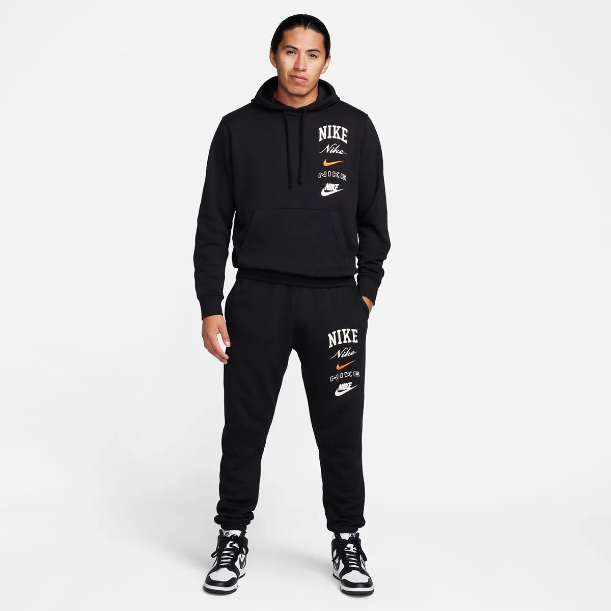 Club Fleece Stack Logo PO Hoody - Mens