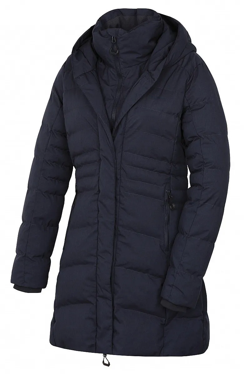 coat Husky Normy - Black Blue - women´s