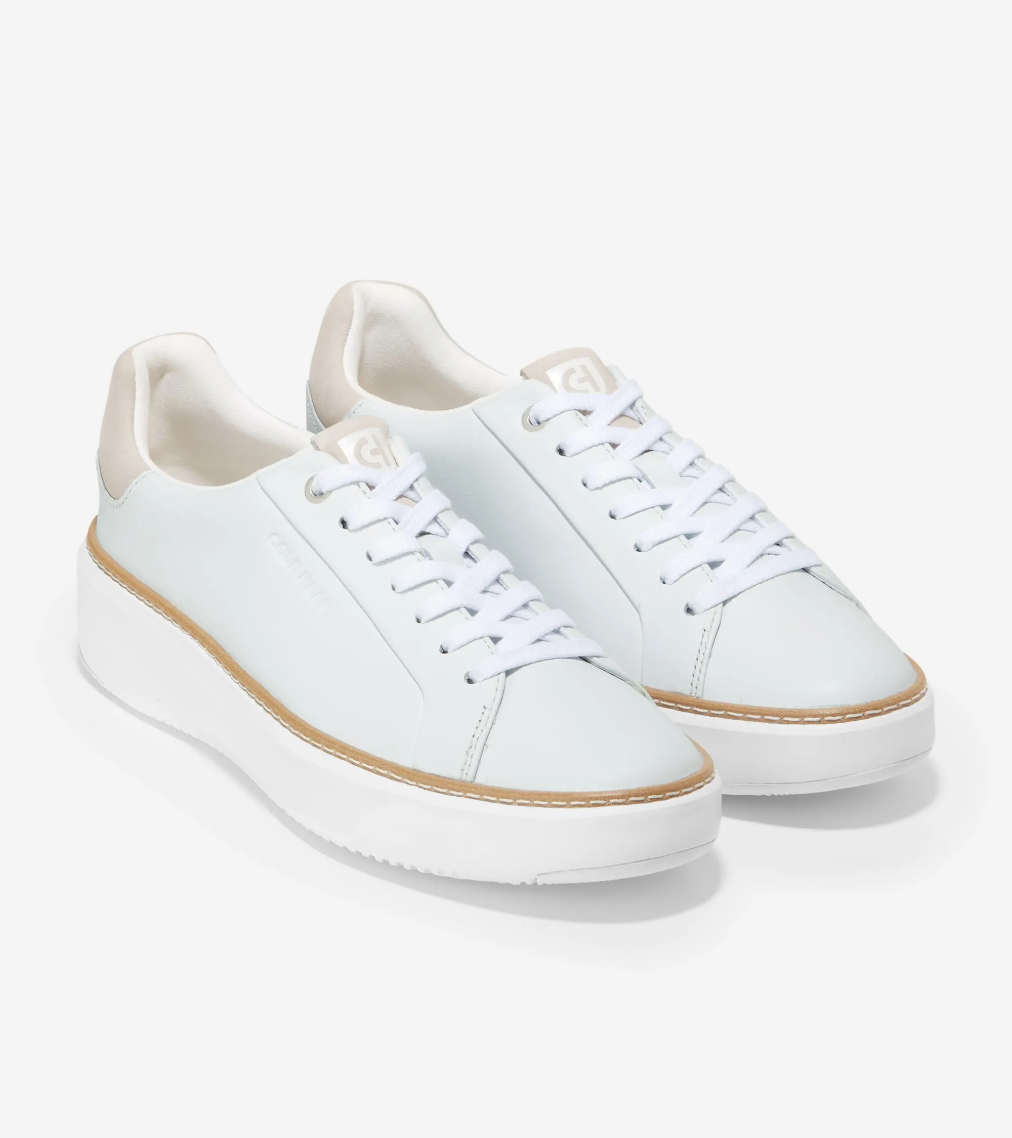 Cole Haan Women's Grandpro Topspin Sneaker White Dove W24775