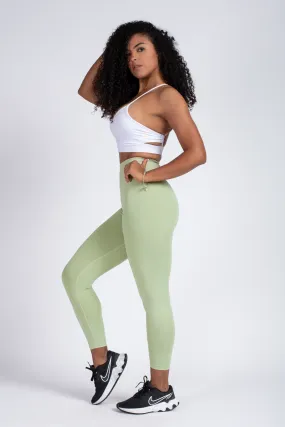 CORE SCRUNCH LEGGINGS - SAGE GREEN