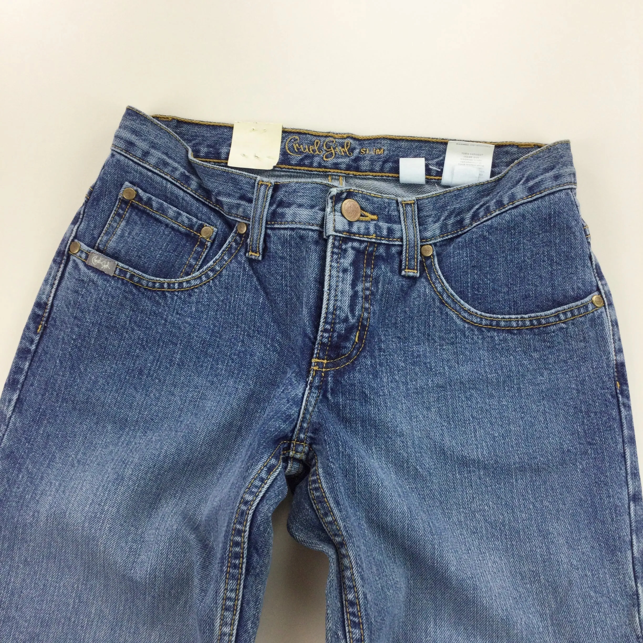 Cruel Girl 'Georgina' Slim Deadstock Jeans - W26 L32