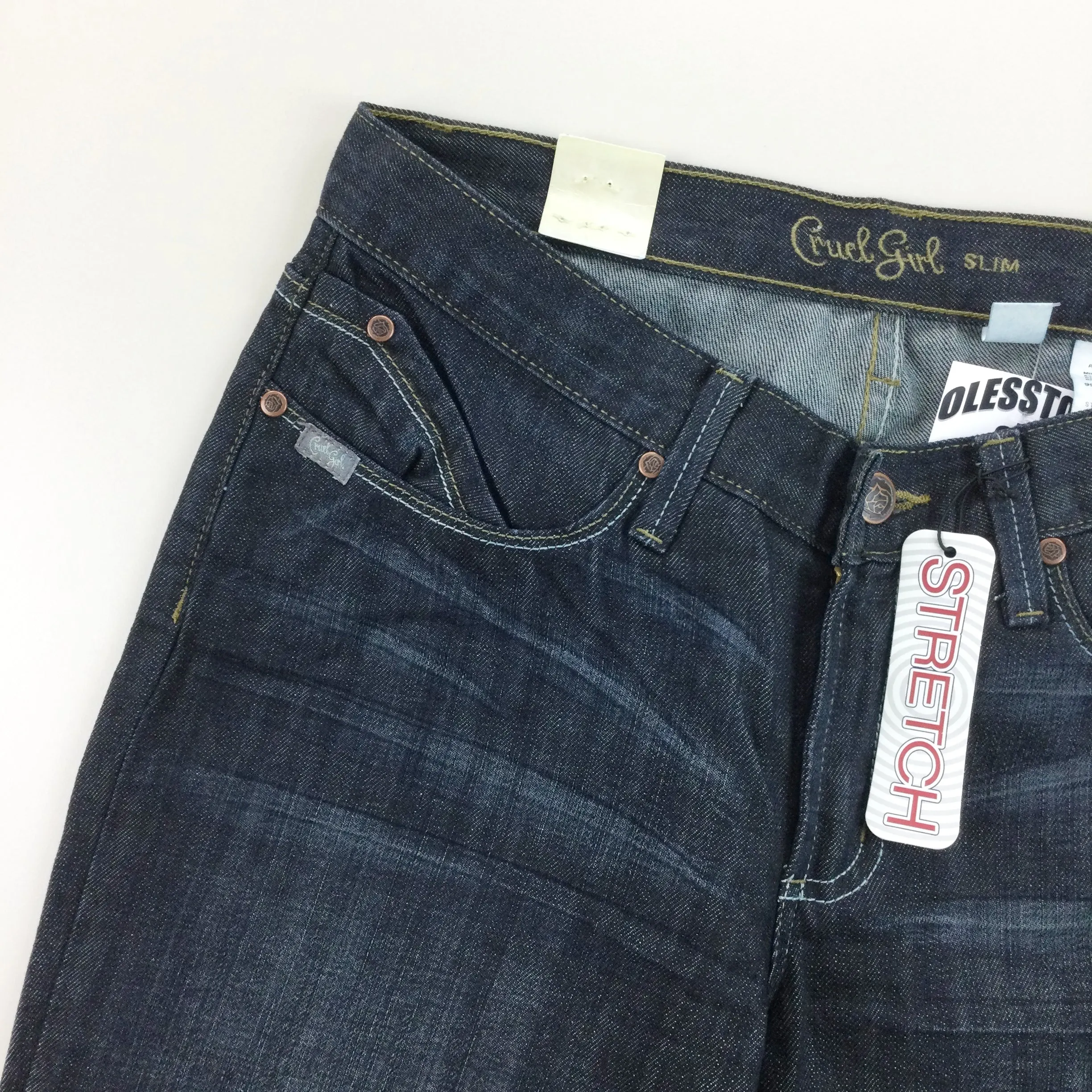 Cruel Girl Strech WILK 1526 Deadstock Jeans - W28 L34