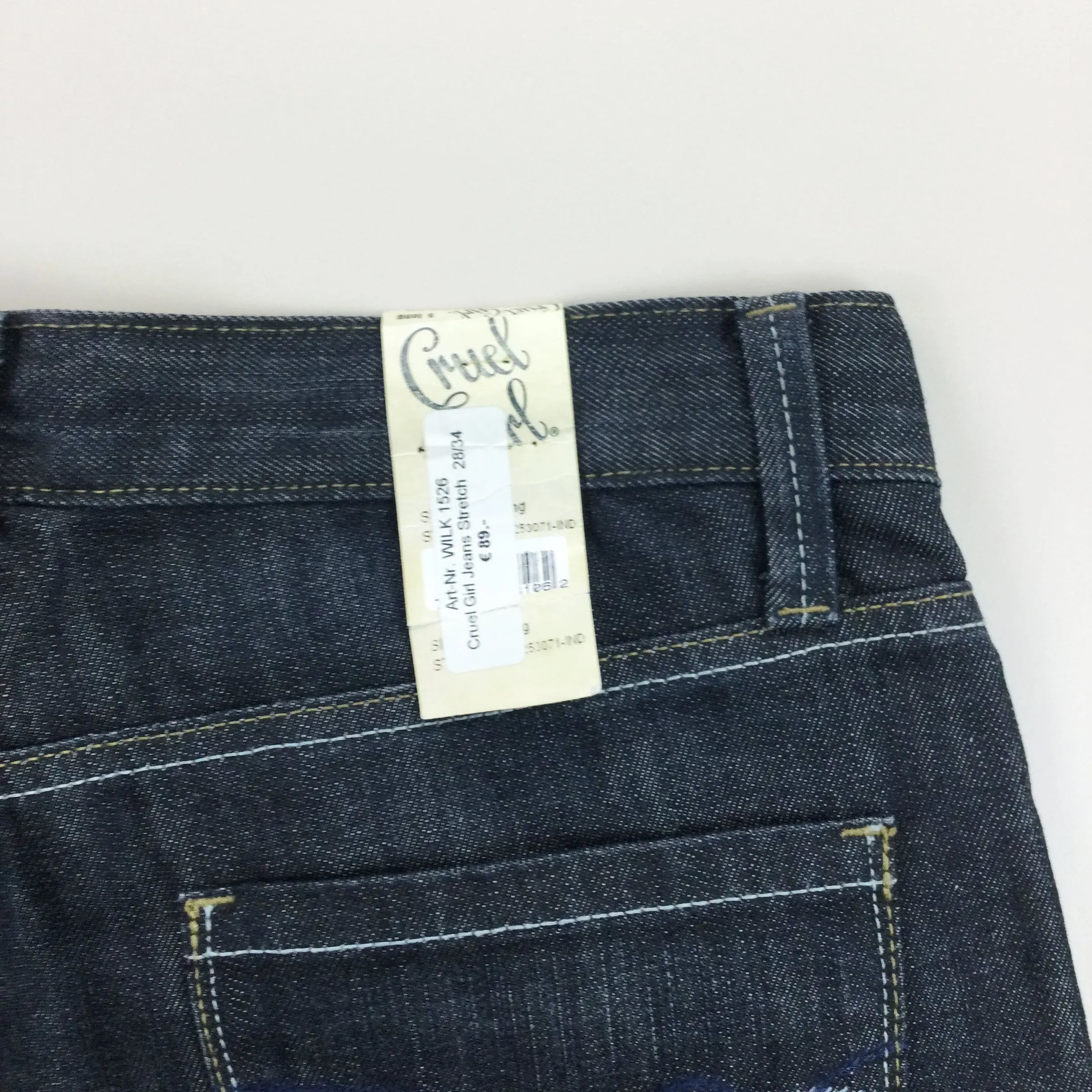 Cruel Girl Strech WILK 1526 Deadstock Jeans - W28 L34