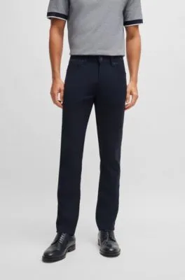 Delaware Slim-fit jeans in woven stretch material