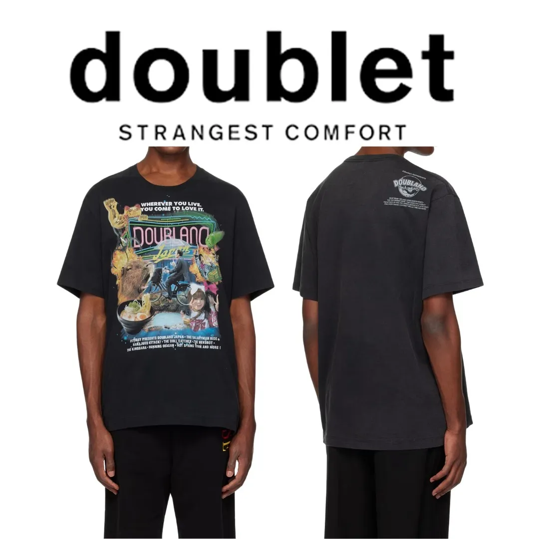 doublet  |Crew Neck Cotton Crew Neck T-Shirts