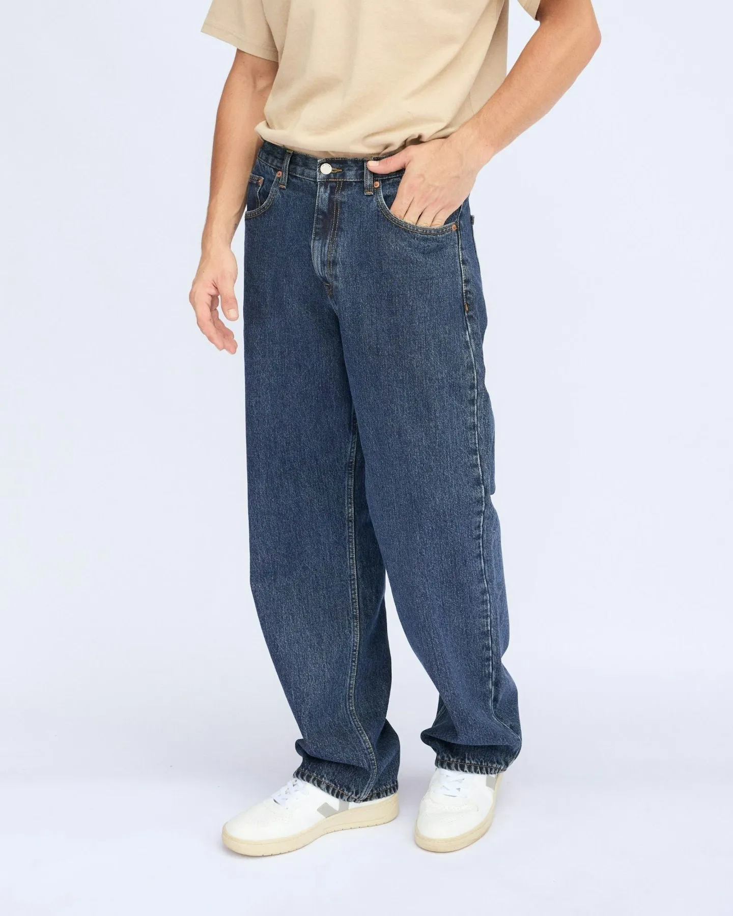 Dr Denim Omar Baggy Jeans - Canyon Dark Retro | SurfStitch