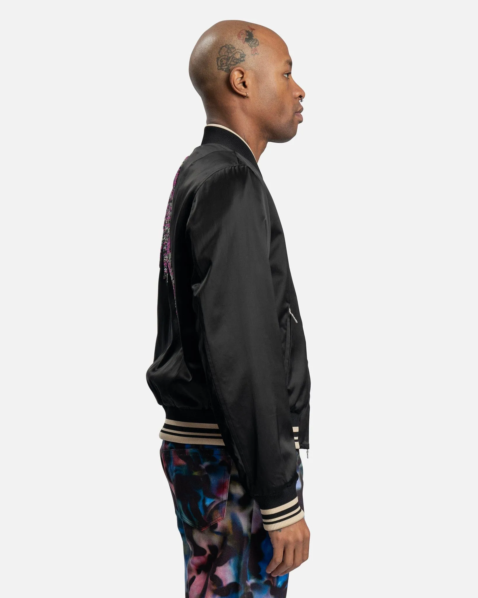 Dries Van Noten Vaksel EMB Jacket in Black