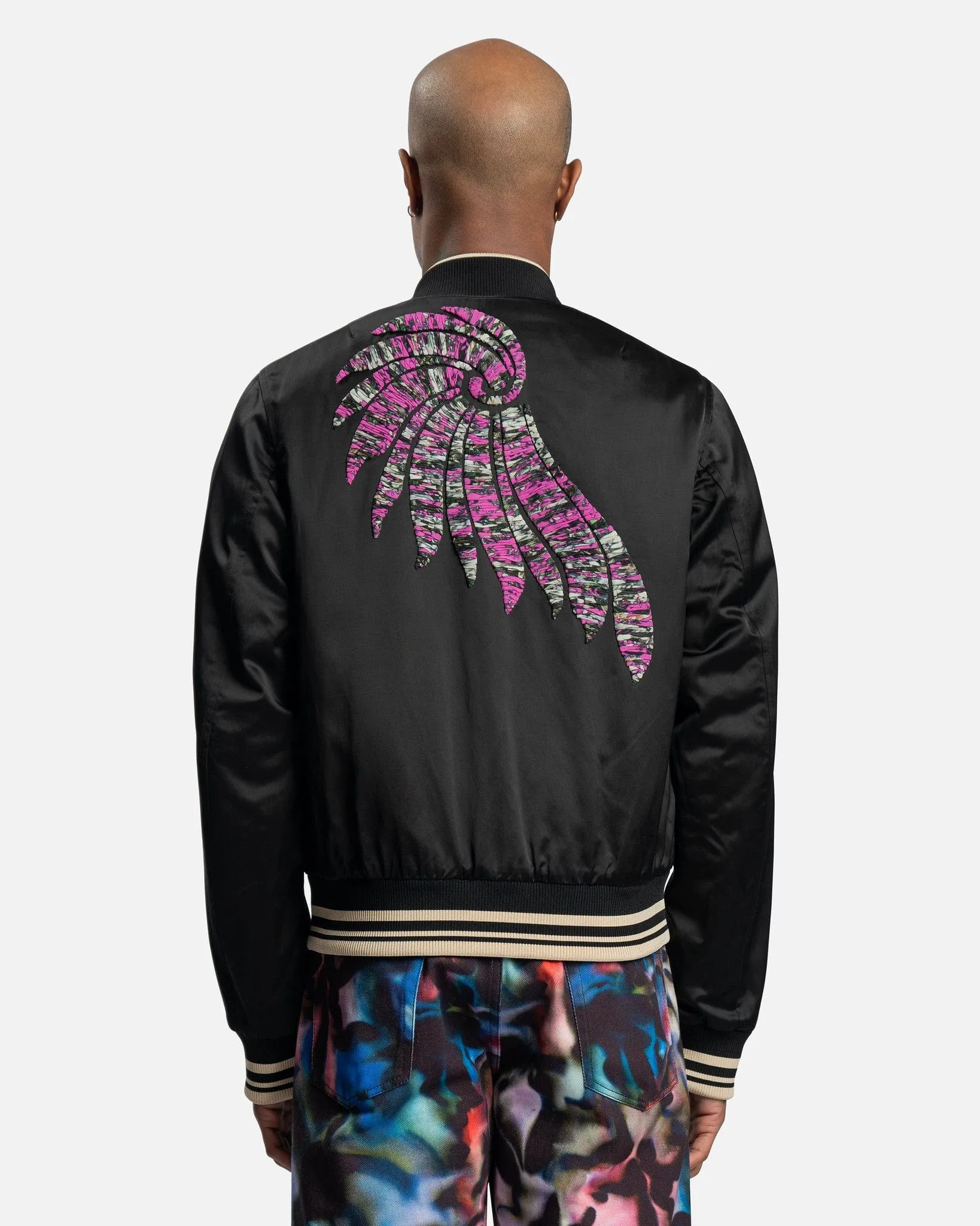 Dries Van Noten Vaksel EMB Jacket in Black