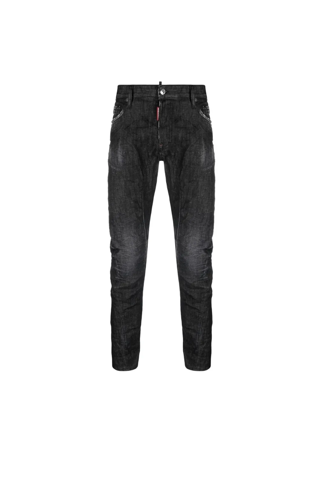 Dsquared2 Black Clean Wash Skater Jeans