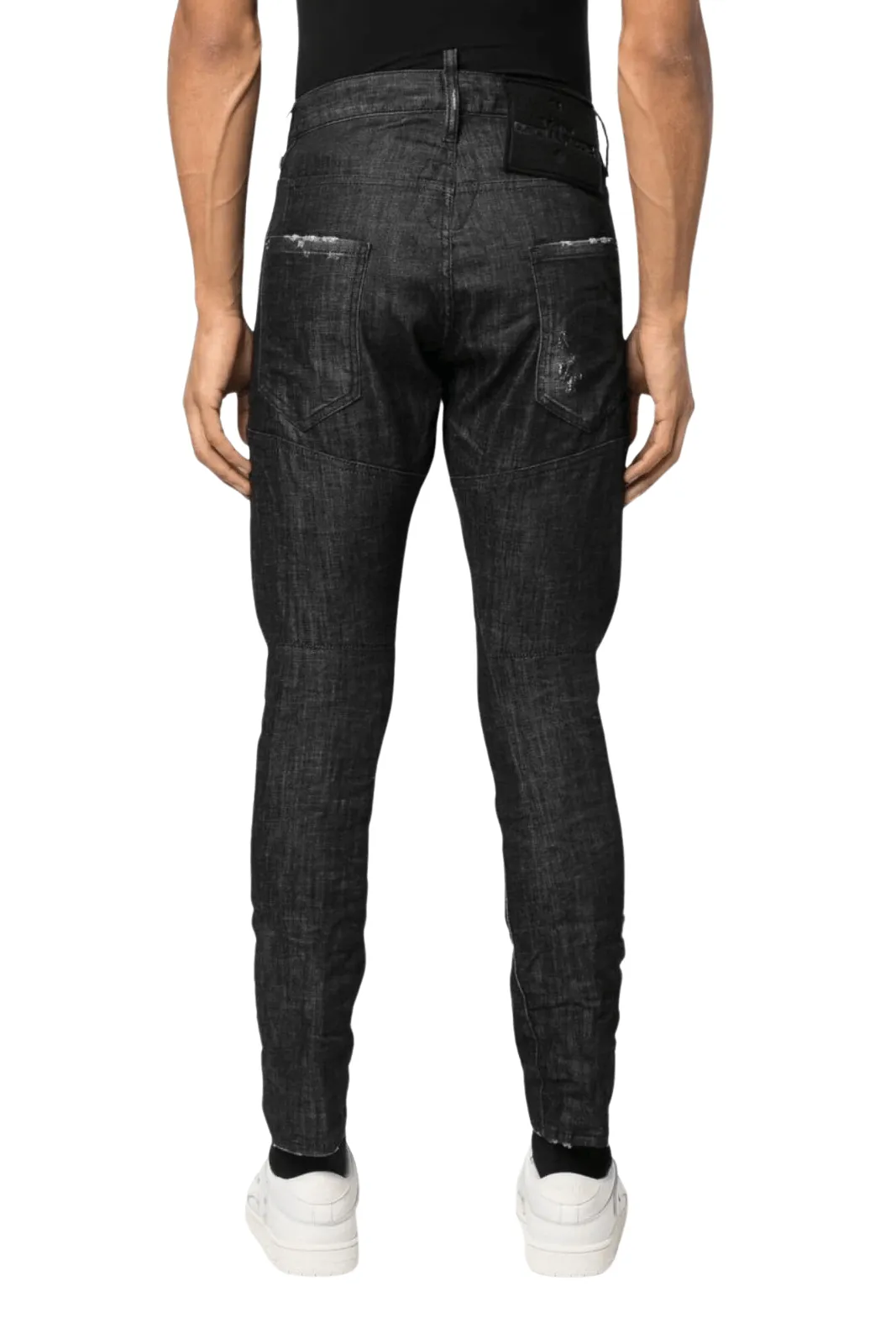 Dsquared2 Black Clean Wash Skater Jeans