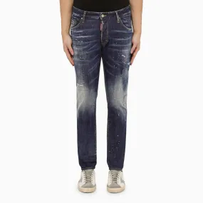 Dsquared2    Dsquared2 Denim Jeans Dark Toppa Wash Skater