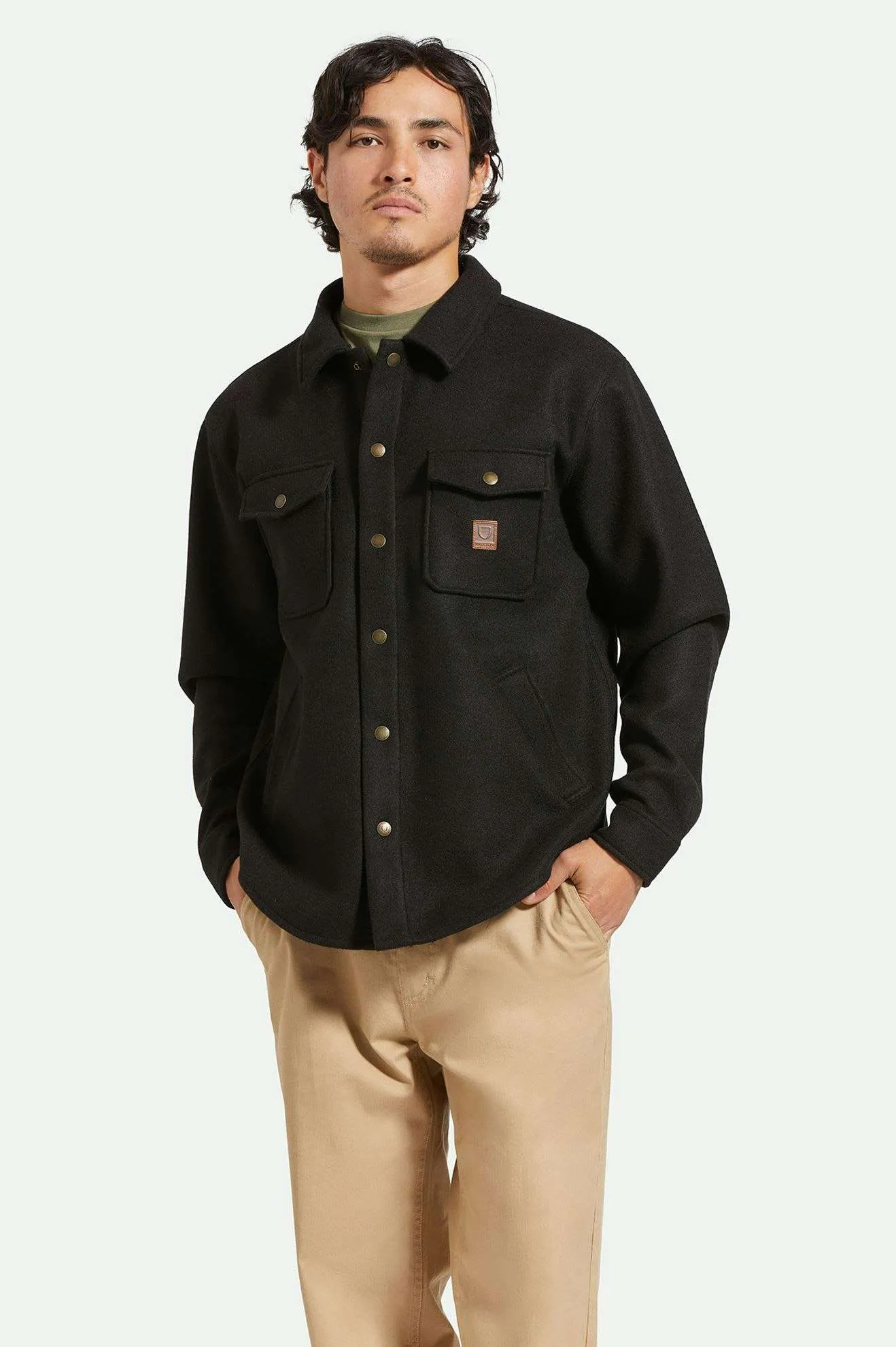 Durham Felted Stretch Jacket - Black