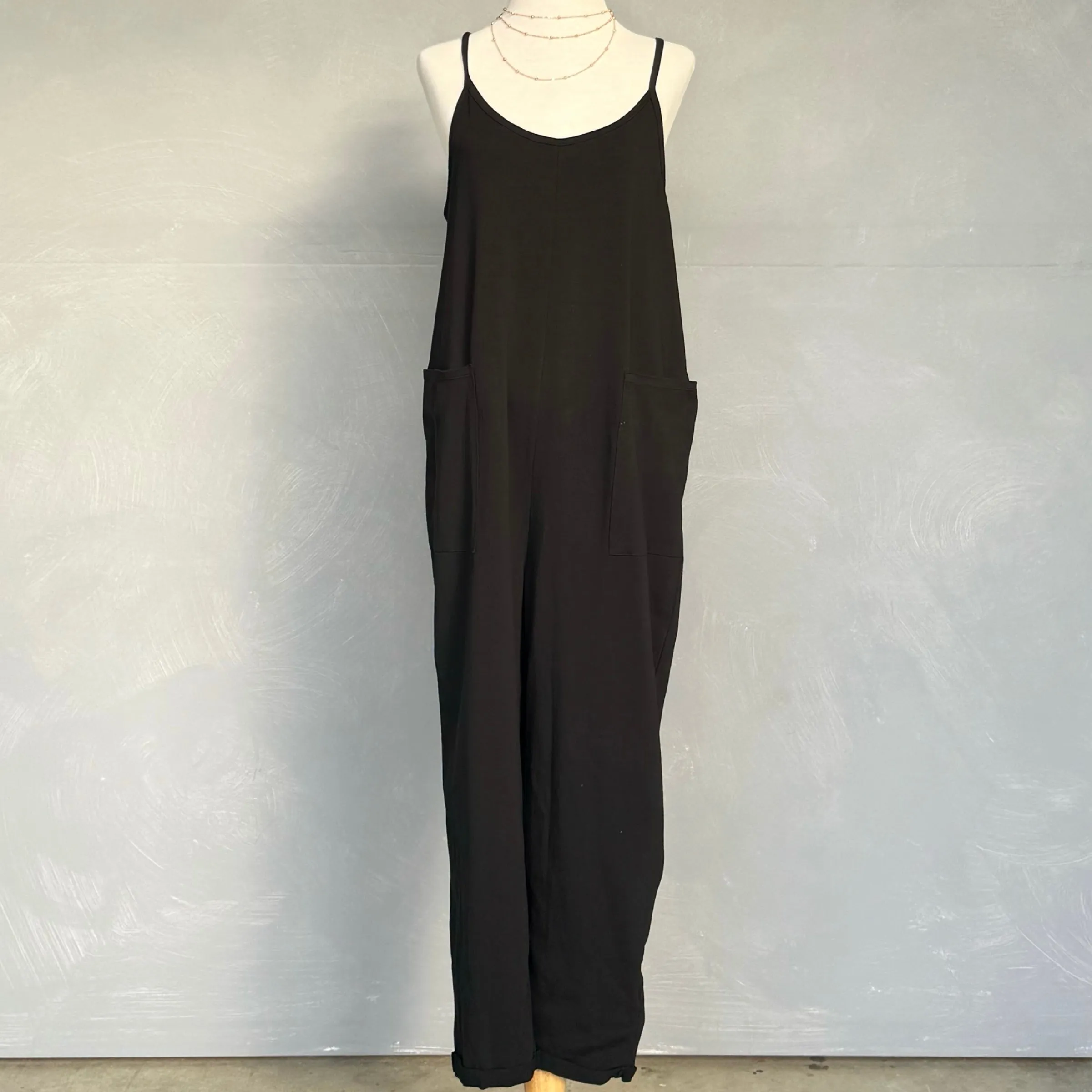 Everything Cami Jumpsuit Black