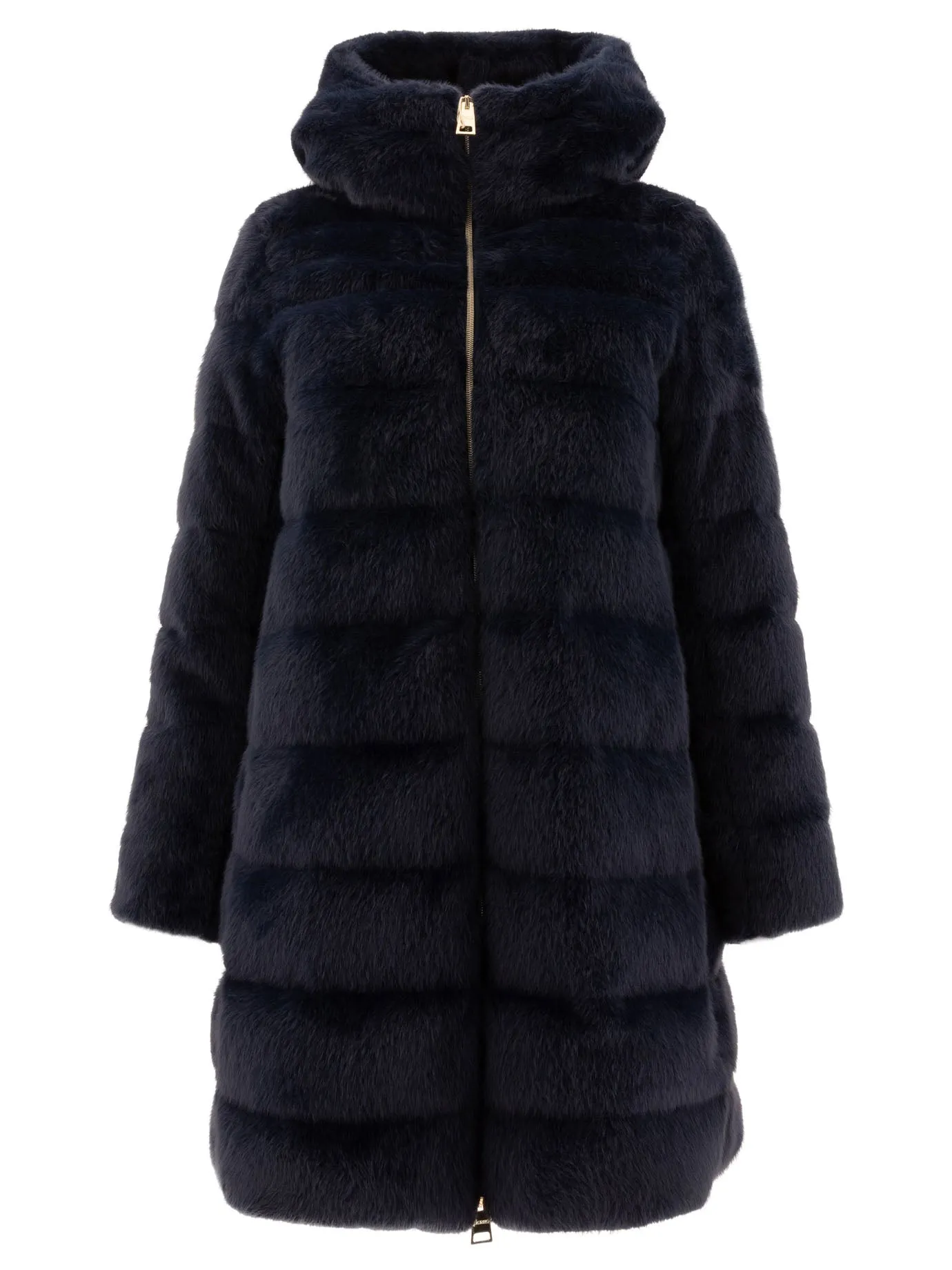 Faux Fur Down Coat Coats Blue