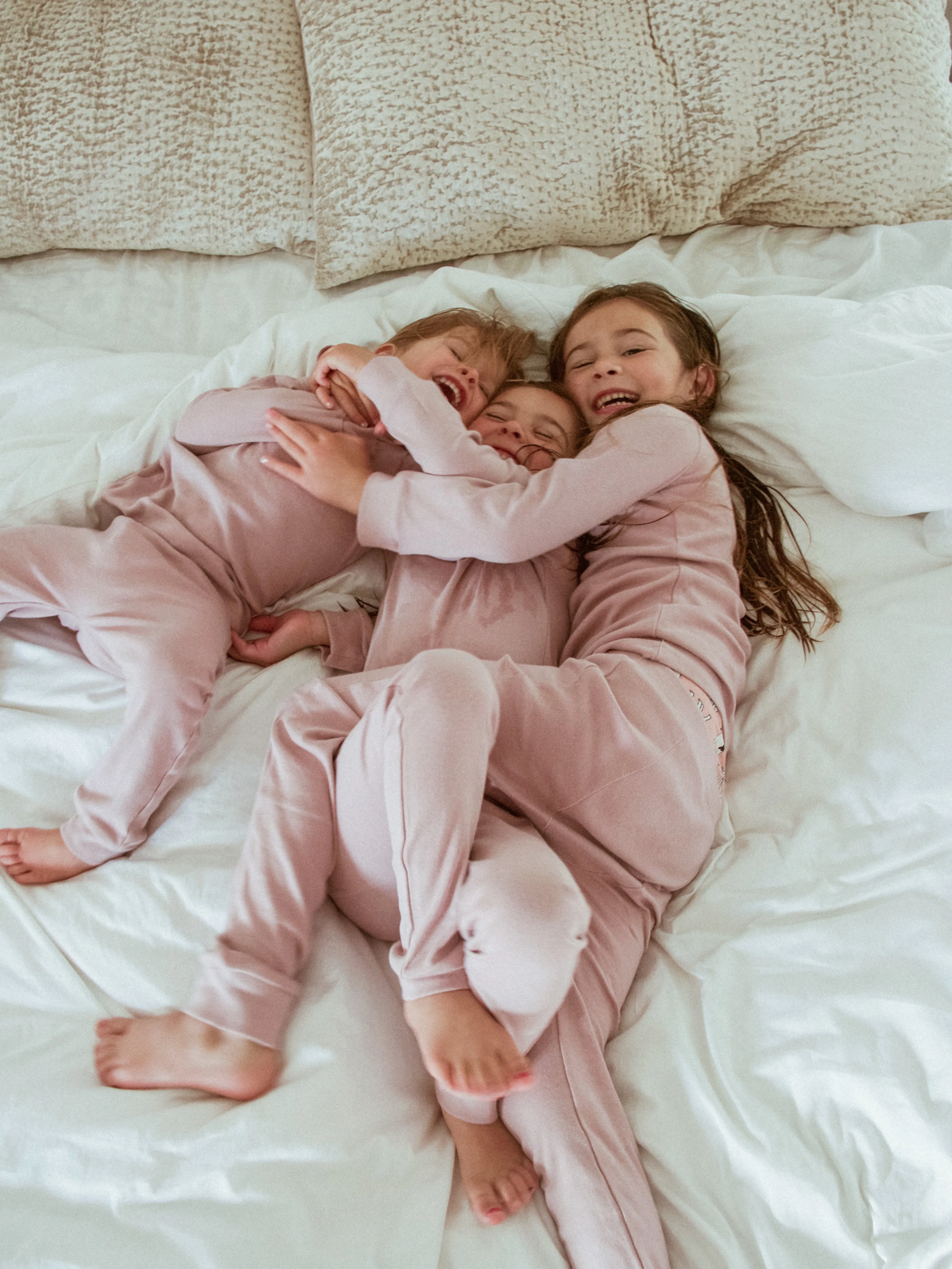 FINAL SALE - Organic Pajama Set -  MAUVE