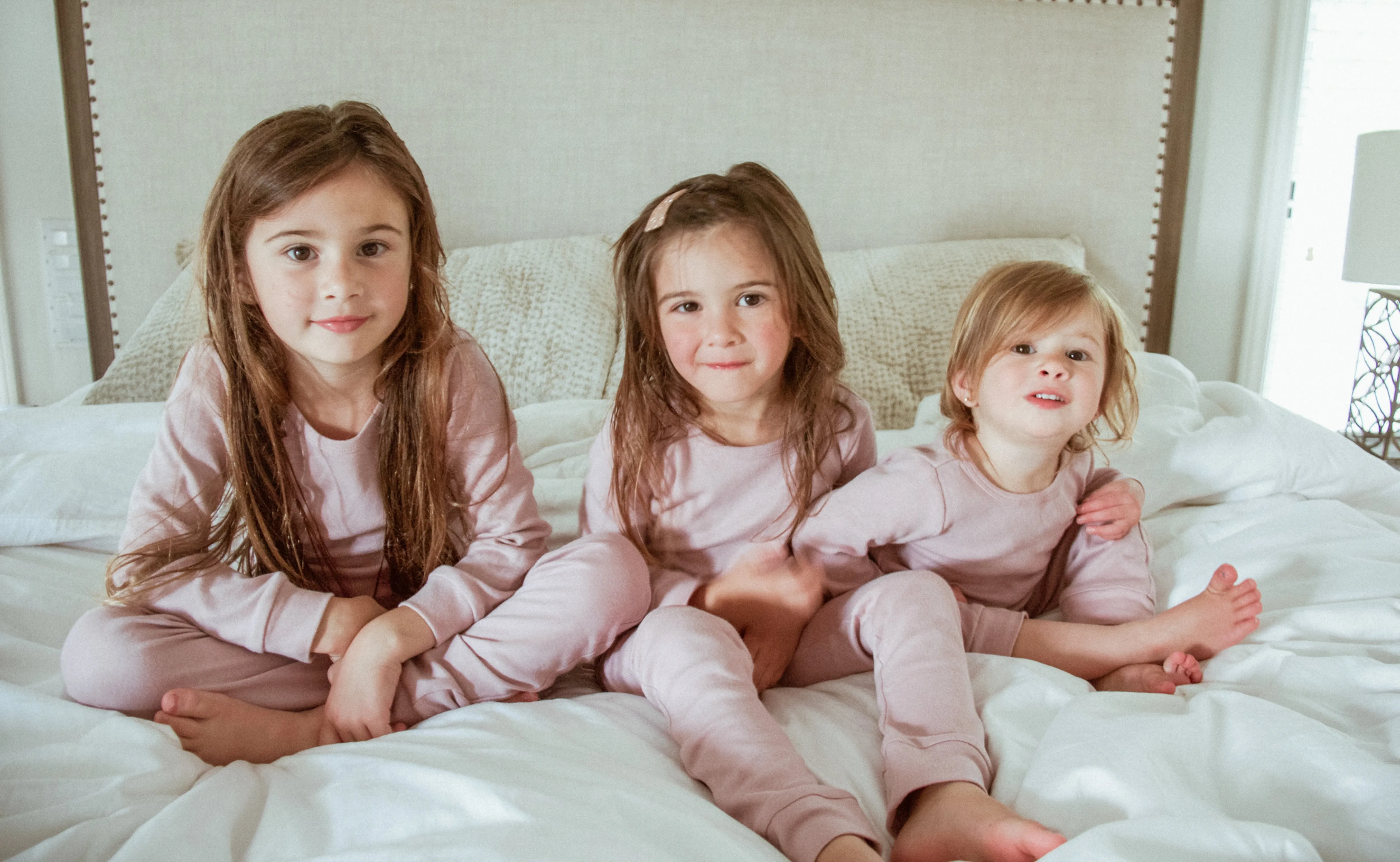 FINAL SALE - Organic Pajama Set -  MAUVE